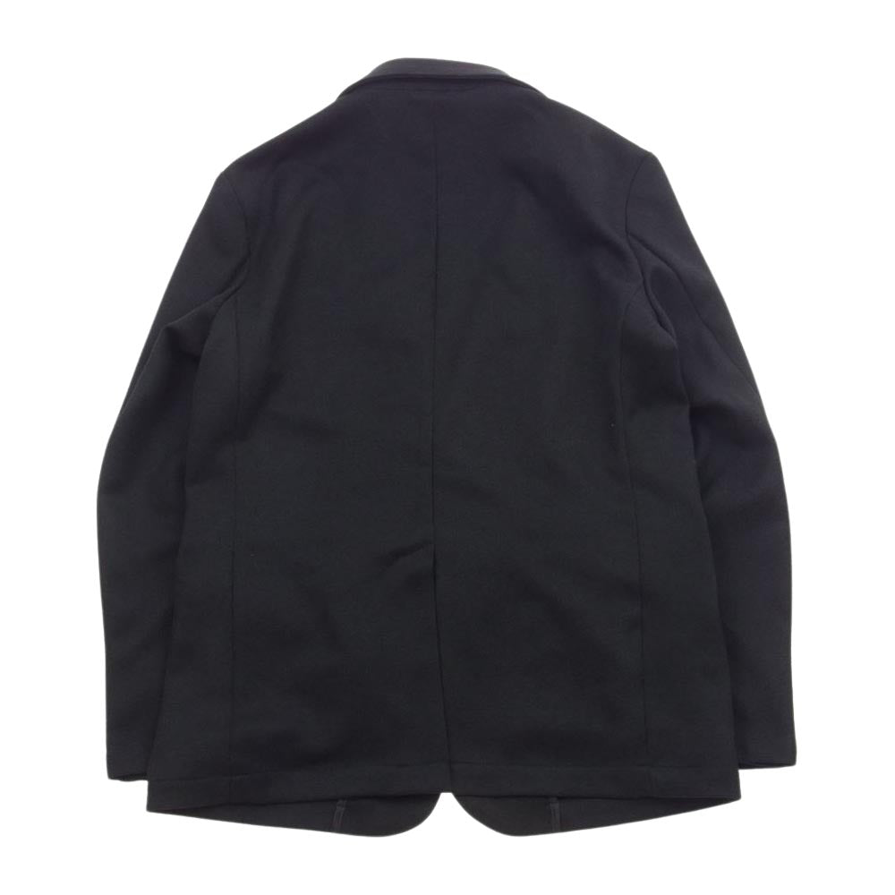 nano universe ナノユニバース 672-2216202 672-2227216 テックツイル 2B ジャケット テーパードパンツ セットアップ ブラック系 L【中古】