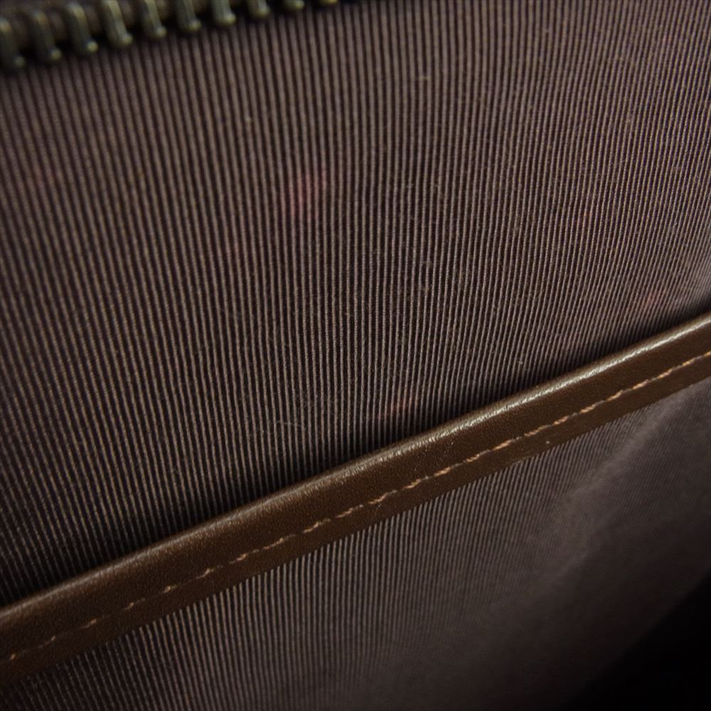 ISSEY MIYAKE イッセイミヤケ オールド MIYAKE DESIGN STUDIO レザー ブリーフケース ビジネスバッグ ブラウン系【中古】