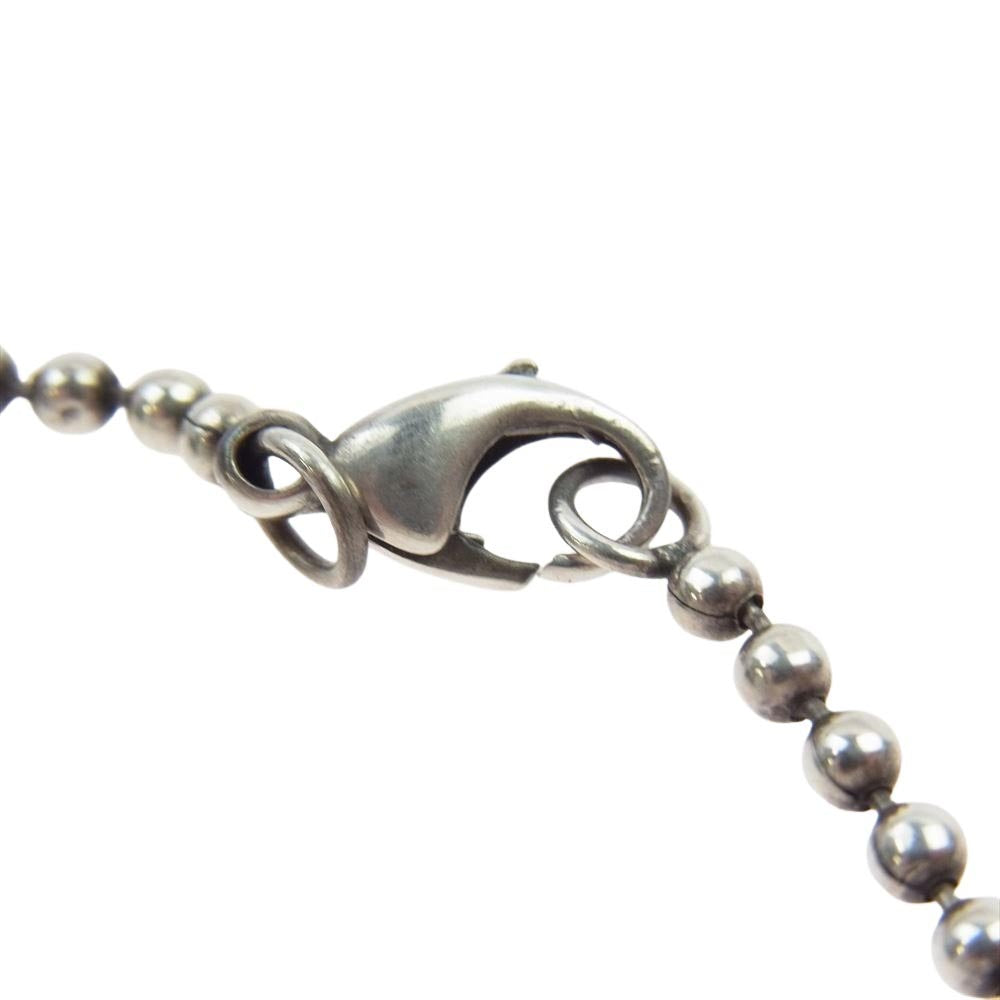 CRAZY PIG クレイジーピッグ DOG TAG ドッグタグ ネックレス ボールチェーン シルバー系【中古】