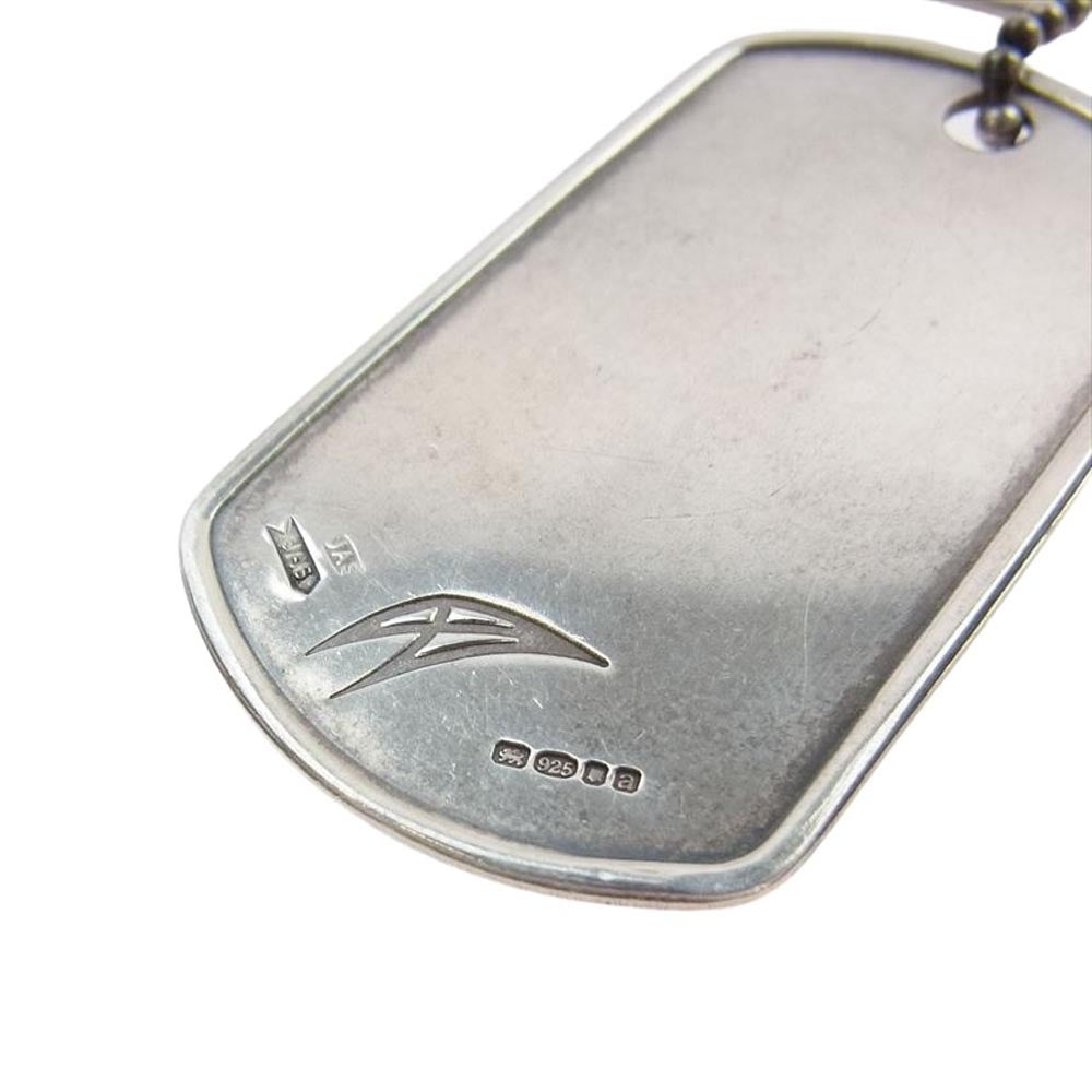 CRAZY PIG クレイジーピッグ DOG TAG ドッグタグ ネックレス ボールチェーン シルバー系【中古】