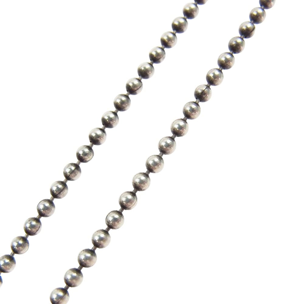 CRAZY PIG クレイジーピッグ DOG TAG ドッグタグ ネックレス ボールチェーン シルバー系【中古】