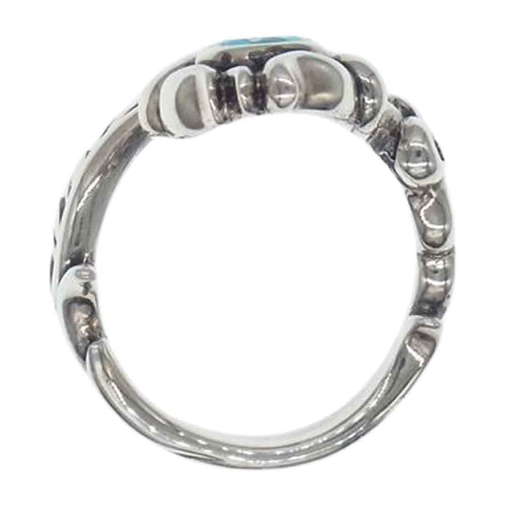 BIZARRE ビザール ミスティック エンジェル シルバー ストーン リング シルバー系 18号【中古】