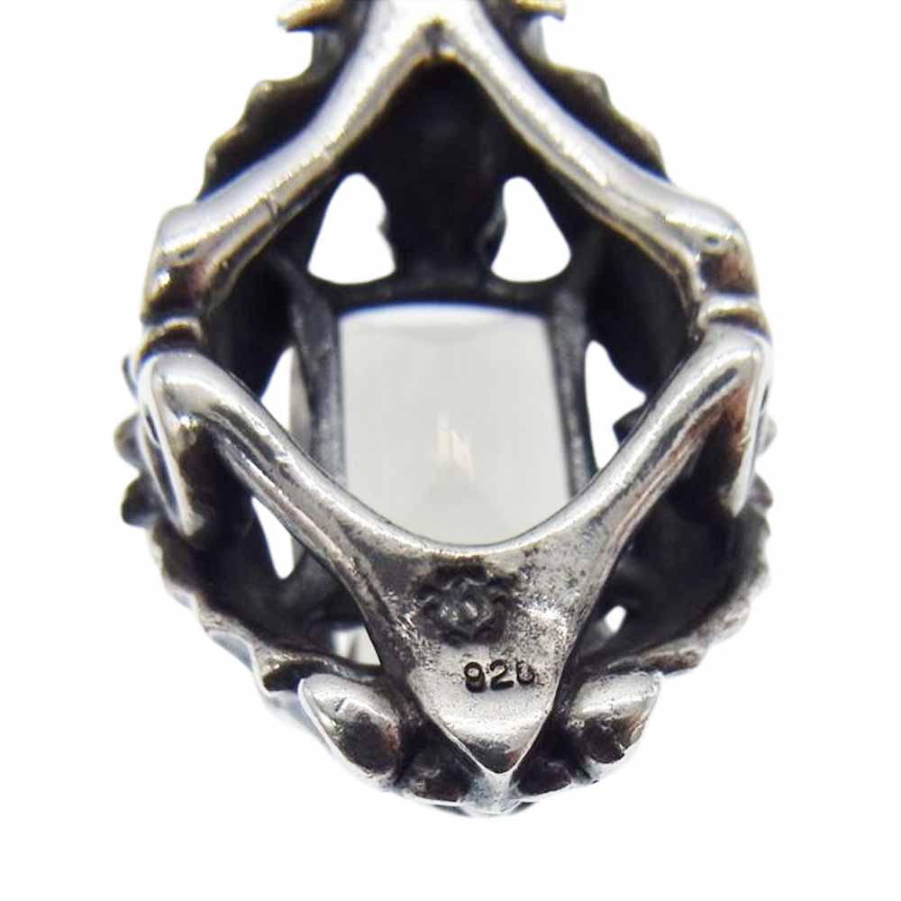 BIZARRE ビザール ガーゴイル スモーキークォーツ シルバー ネックレス  シルバー系【中古】