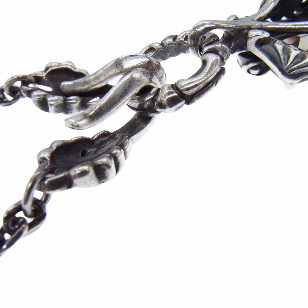 BIZARRE ビザール ガーゴイル スモーキークォーツ シルバー ネックレス  シルバー系【中古】