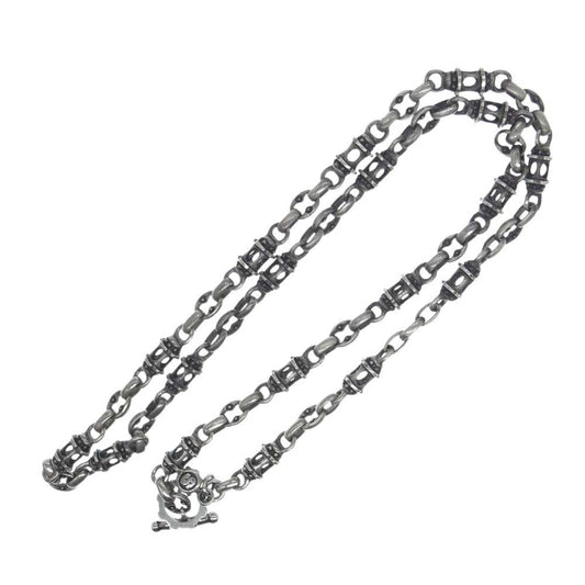 STARLIN GEAR スターリンギア ギャランティ付属 ランタンリンクチェーン ネックレス 60cm シルバー系【中古】