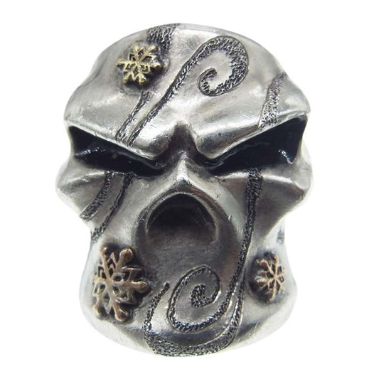 STARLIN GEAR スターリンギア ギャランティ付属 パンチャー ステルス w/ハンドウィンド テクスチャー スノウフレーク 流水 リング シルバー系 22.5号【中古】