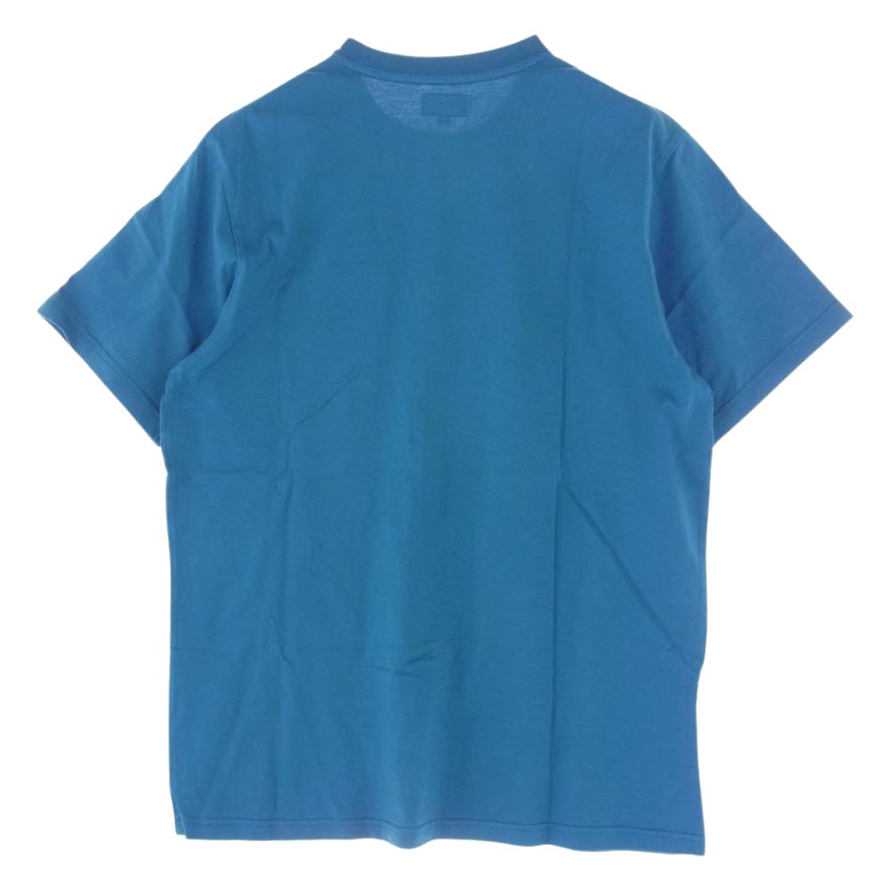 Supreme シュプリーム 23SS Small Box Tee スモールボックス ミニロゴ ワッペン 半袖 Tシャツ ティールブルー M【中古】