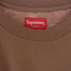 Supreme シュプリーム 22SS washed handstyle ウォッシュド ハンドスタイル ロゴ刺繍 半袖 Tシャツ ブラウン系 M【極上美品】【中古】