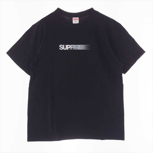 Supreme シュプリーム 20SS Motion Logo Tee モーションロゴ 半袖 プリント Tシャツ ブラック ブラック系 M【中古】