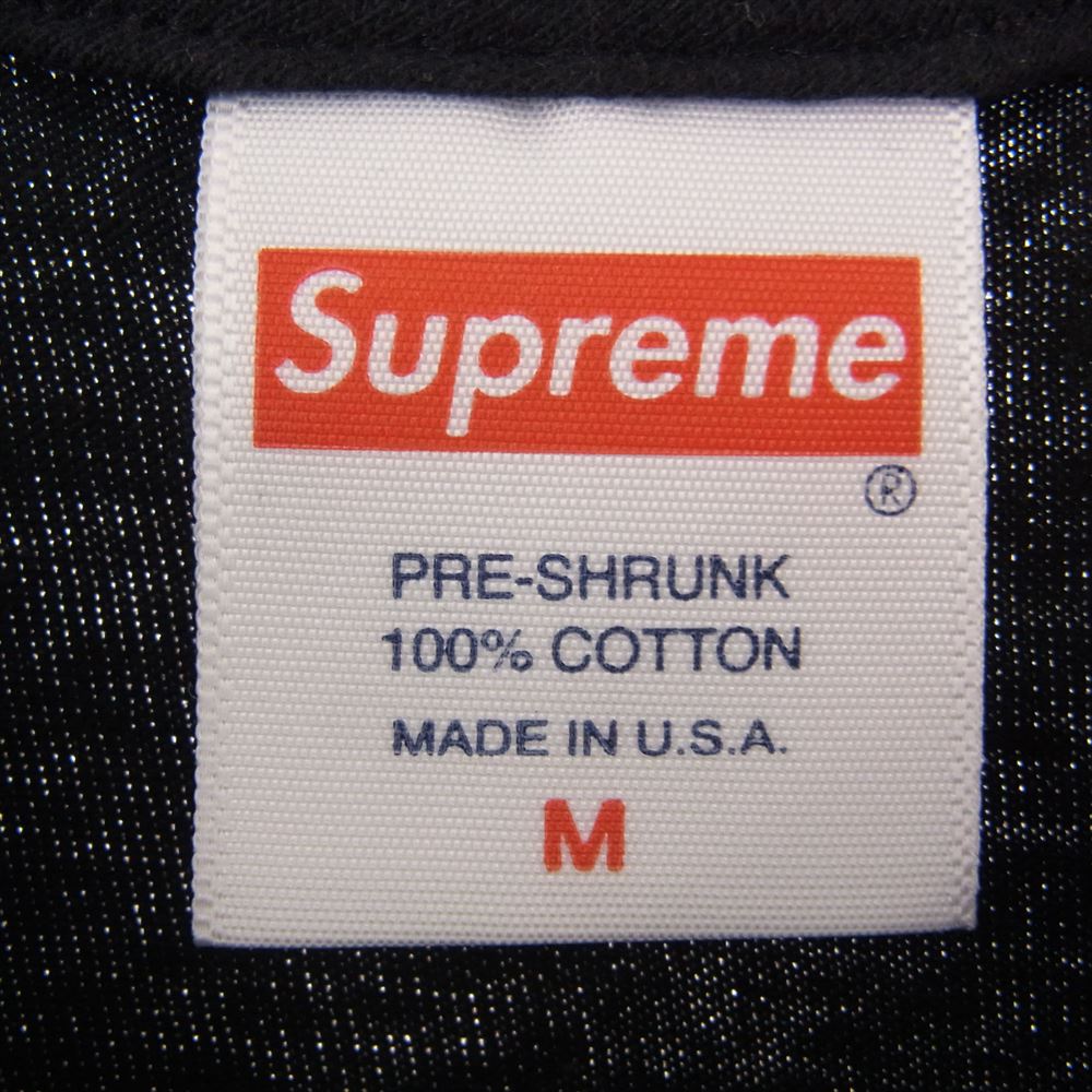 Supreme シュプリーム 20SS Motion Logo Tee モーションロゴ 半袖 プリント Tシャツ ブラック ブラック系 M【中古】