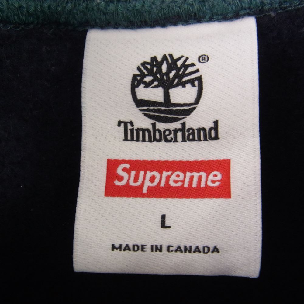 Supreme シュプリーム 21SS Timberland Crewneck ティンバーランド クルーネック スウェット ダークネイビー系 L【中古】