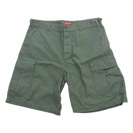 Supreme シュプリーム 23SS Cargo Short カーゴ ショーツ グリーン系 34【中古】