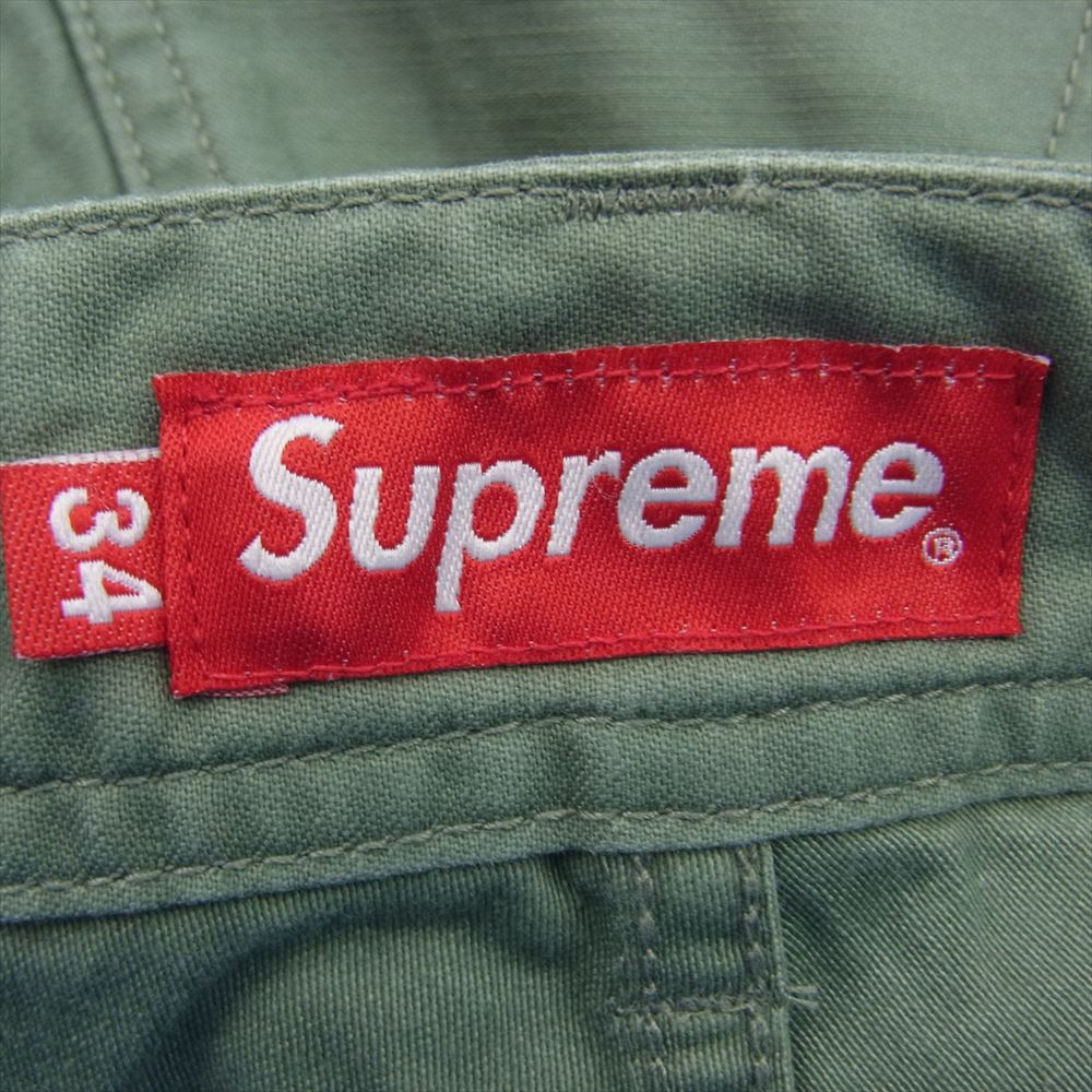 Supreme シュプリーム 23SS Cargo Short カーゴ ショーツ グリーン系 34【中古】