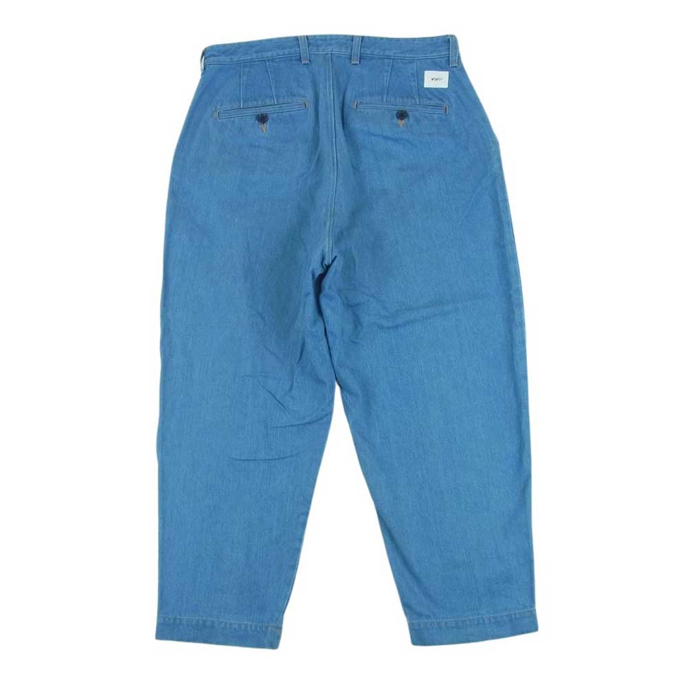 WTAPS ダブルタップス 21AW 212WVDT-PTM10 UNION 02 TROUSERS トラウザーズ デニム パンツ インディゴブルー系 03【中古】