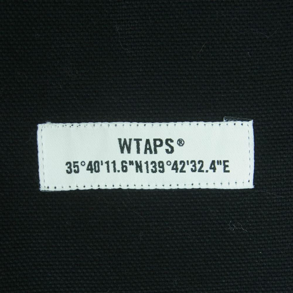 WTAPS ダブルタップス 22SS 221TQDT PTM06 SEAGULL 03 SHORTS クロスボーン 刺繍 ショーツ ショート パンツ ブラック系 04【中古】