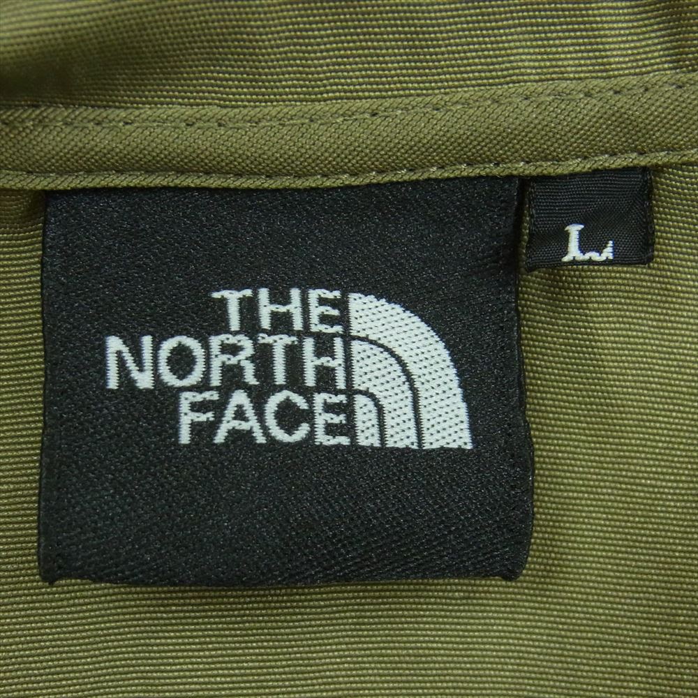 THE NORTH FACE ノースフェイス NR61631 WA.CLOTH PULLOVER ワクロス プルオーバー マウンテン アノラック パーカー カーキ系 L【中古】