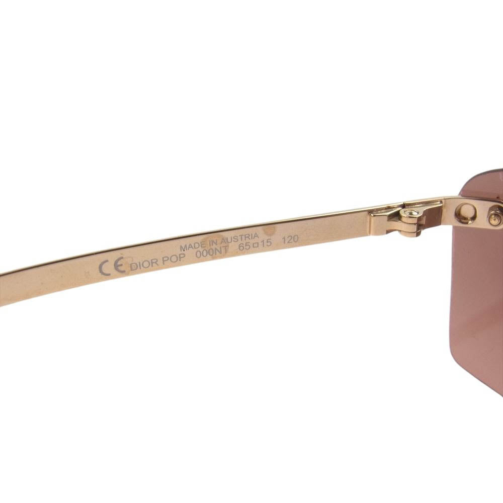 Dior ディオール 000nt スター ロゴ サングラス ブラウン ブラウン系【中古】