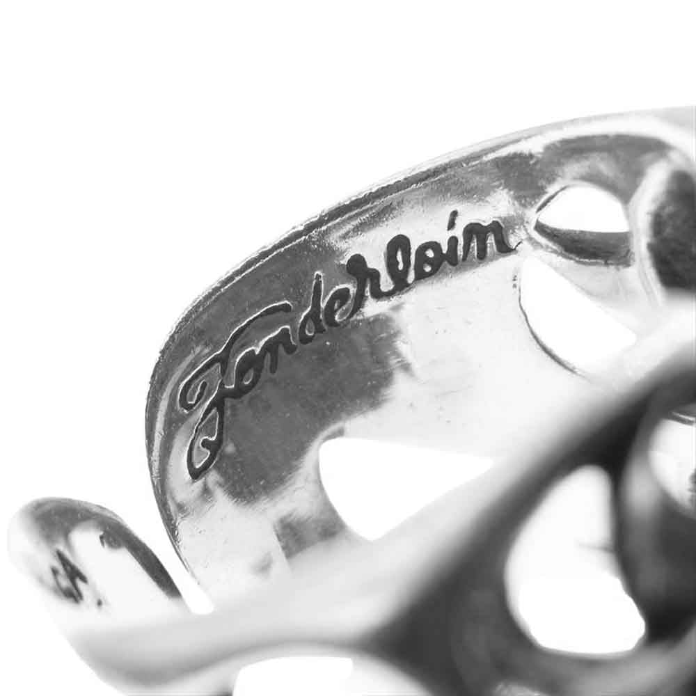 TENDERLOIN テンダーロイン T-SKULL RING SILVER ボルネオ スカル リング シルバー系 16号【中古】