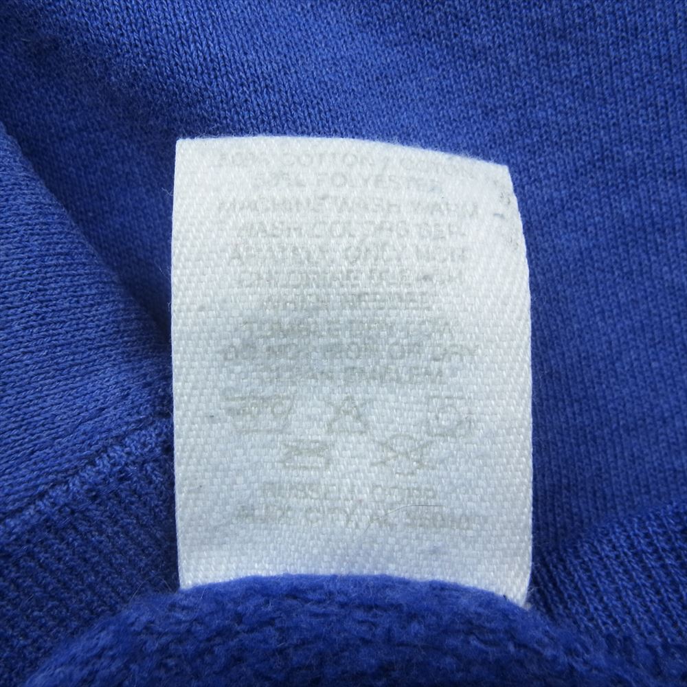 ラッセルアスレチック USA製 ビンテージ 白タグ クルーネック スウェット ブルー系 M【中古】