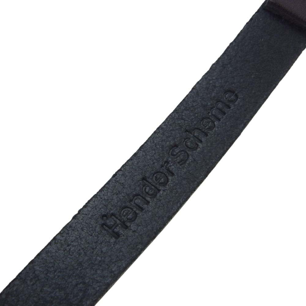 エンダースキーマ QN-RC-TLB tail belt テール レザー ベルト  ブラック系【中古】