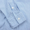 PORTER CLASSIC ポータークラシック  ROLL UP STRIPE SHIRT ロールアップ ストライプ 長袖 シャツ ブルー系 L【中古】