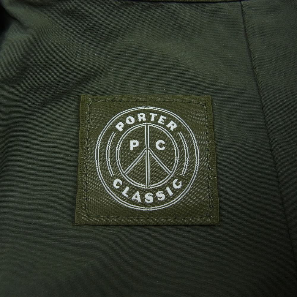 PORTER CLASSIC ポータークラシック 23AW PC-026-1989 WEATHER BEBOP PANTS ウェザー ビバップ パンツ  カーキ系 M【中古】