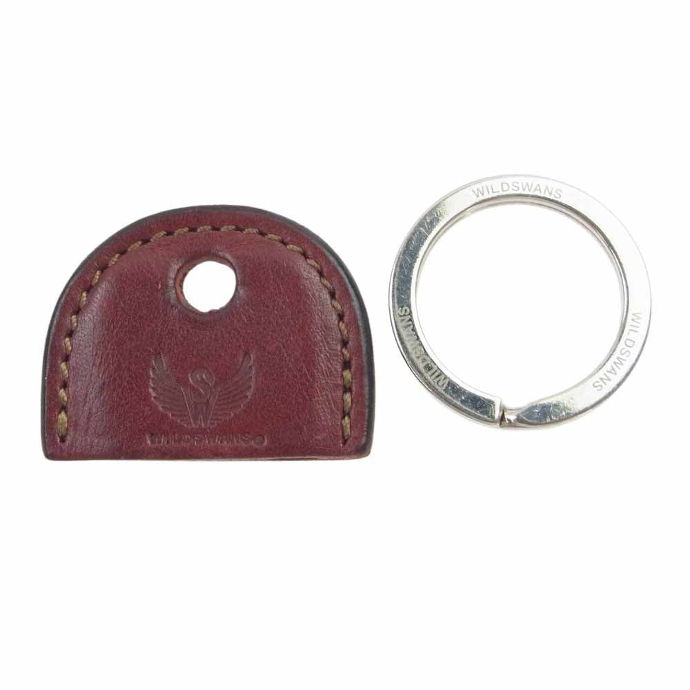 WILDSWANS ワイルドスワンズ BRANCH ブランチ サドル レザーキーリング ブラウン系【中古】