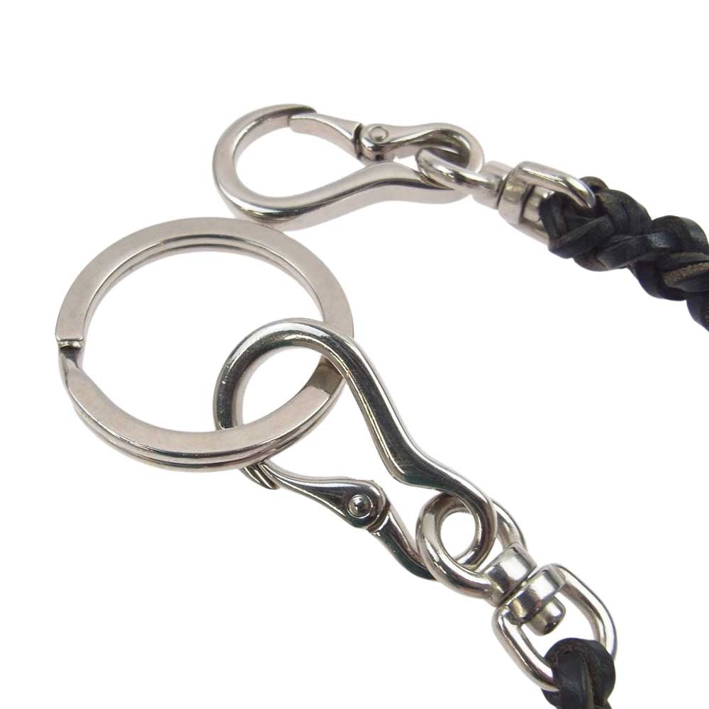 ラストクロップス　ウォレットロープ　ウォレットチェーン　ブラウン ラストクロップス レザー ウォレットチェーン ウォレットコード