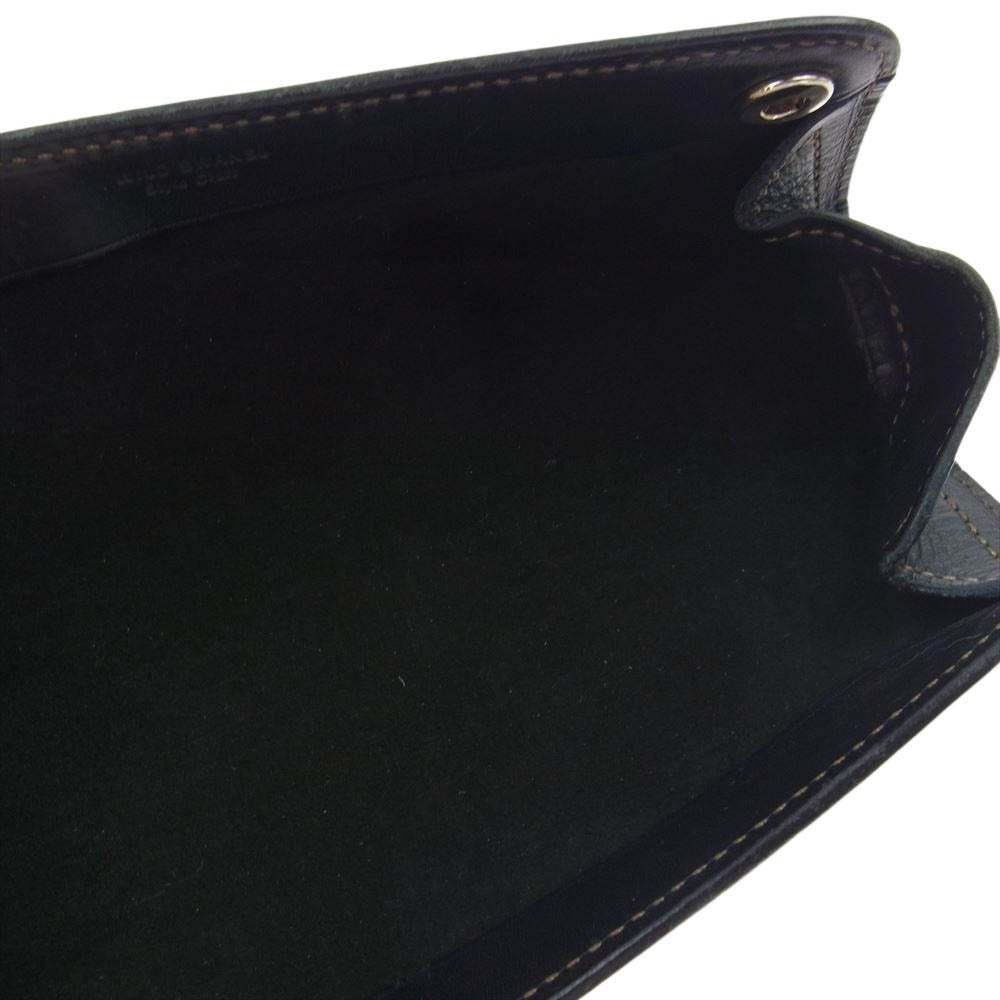 WILDSWANS ワイルドスワンズ CYLINDER-S  シリンダー サドルアップ レザー ペンケース ブラック系【中古】