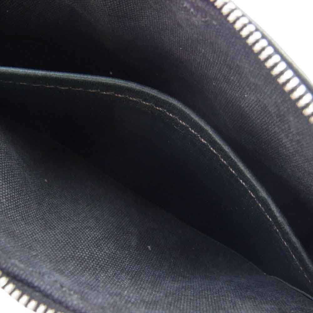 ラストクロップス  Pouch MEDIUM Tigri チグリ BADALASSI CARLO社 バダラッシカルロ社 ブラック系【中古】