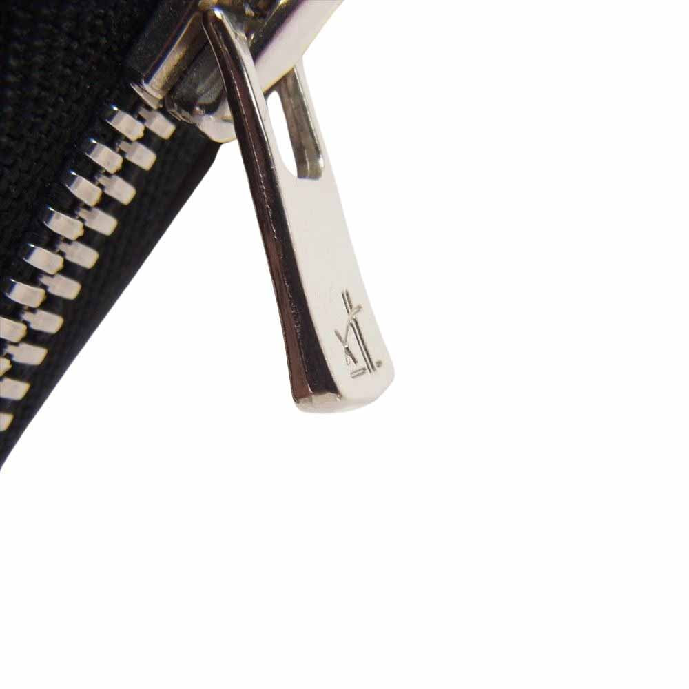 ラストクロップス  Pouch MEDIUM Tigri チグリ BADALASSI CARLO社 バダラッシカルロ社 ブラック系【中古】