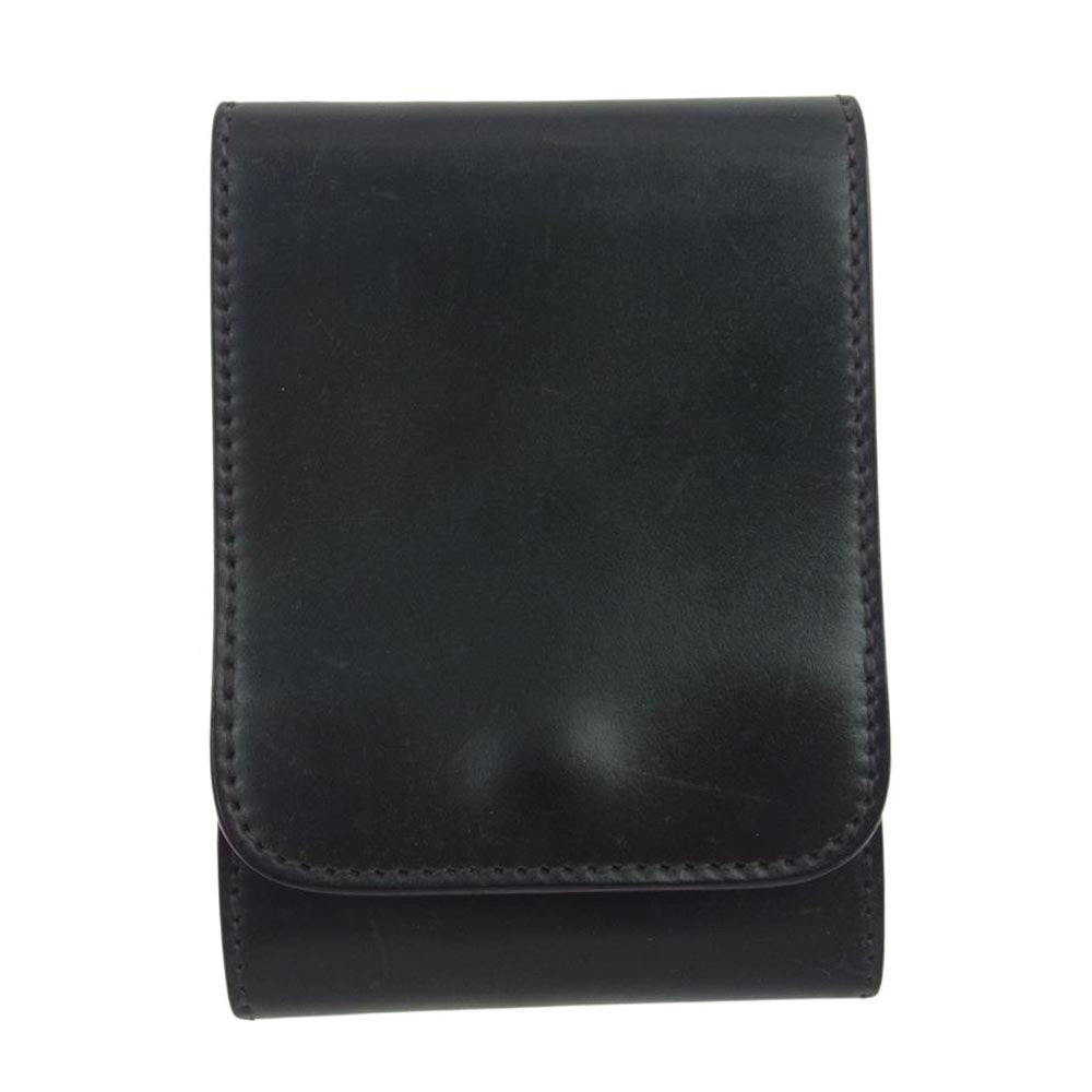 WILDSWANS ワイルドスワンズ VISTA ヴィスタ シェルコードバン レザー メモ帳 カバー 深緑系【中古】