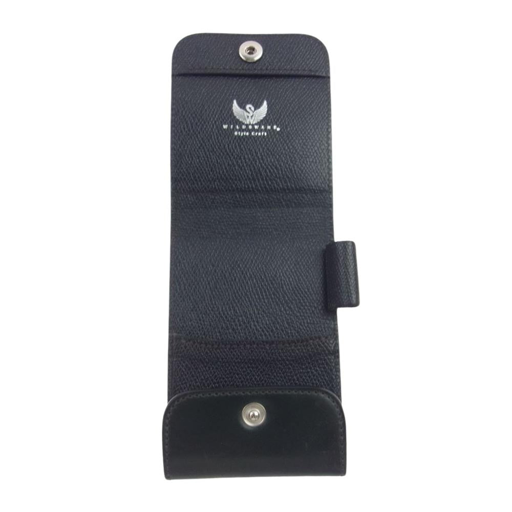 WILDSWANS ワイルドスワンズ VISTA ヴィスタ シェルコードバン レザー メモ帳 カバー 深緑系【中古】