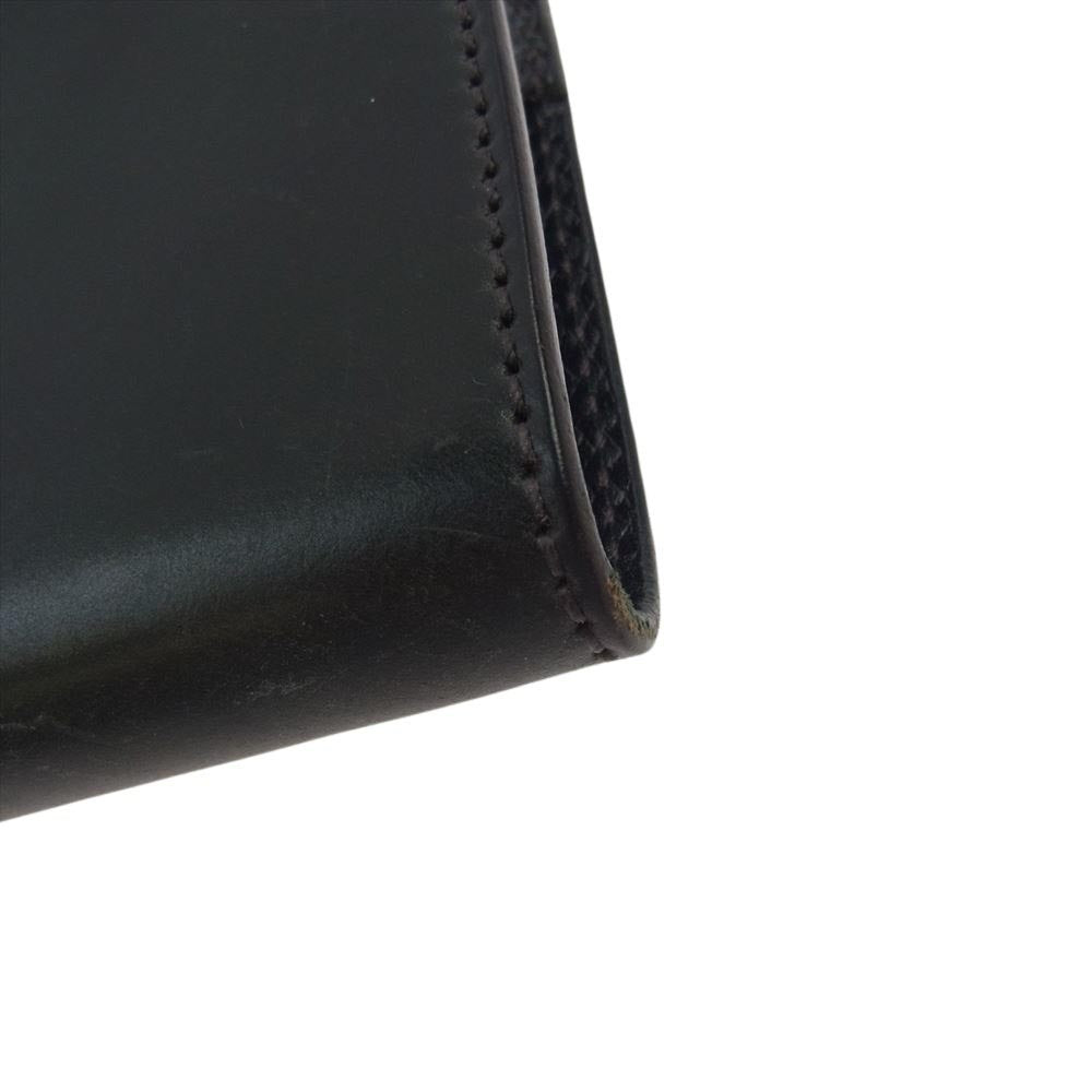WILDSWANS ワイルドスワンズ VISTA ヴィスタ シェルコードバン レザー メモ帳 カバー 深緑系【中古】
