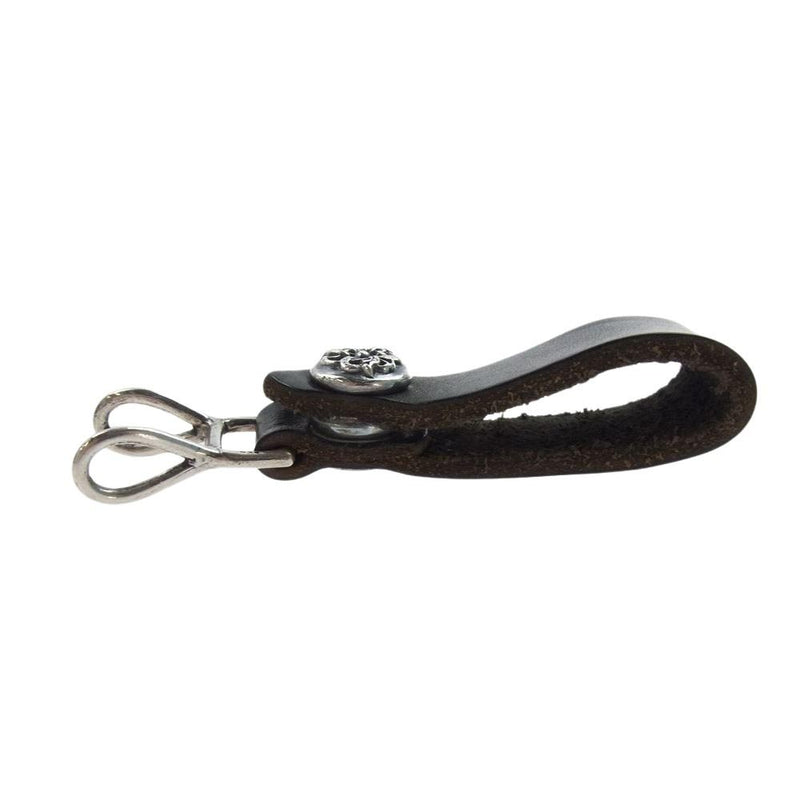 CHROME HEARTS クロムハーツ（原本無） BELT LOOP ケルティック ボタン ベルト ループ ブラック系【中古】