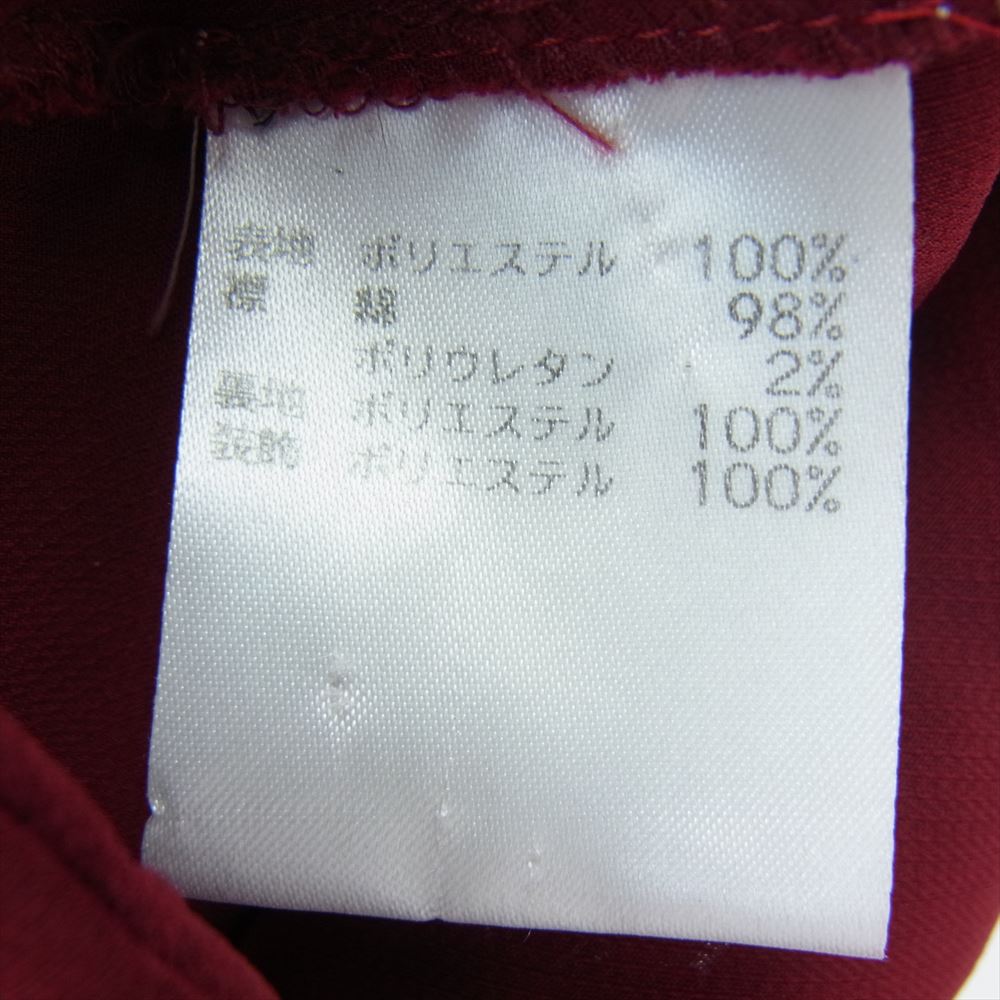 セルフポートレイト　 フラワー 花 レース メッシュ 半袖 ロングワンピース　 ワインレッド系 ネイビー系 UK6【中古】