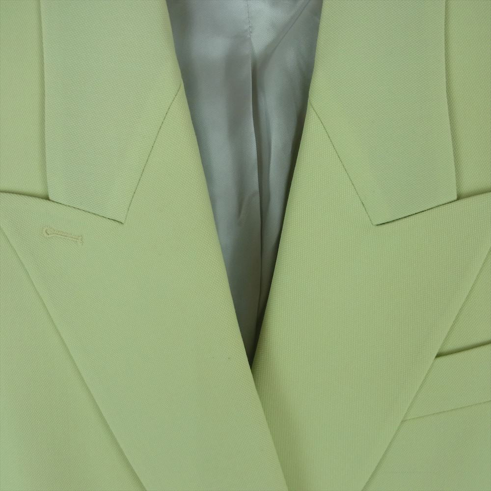 ACNE STUDIOS アクネストゥディオズ 国内正規品 FN-WN-SUIT000222 ダブルブレスト テーラード ジャケット イエロー系 LIGHT YELLOW 34【中古】