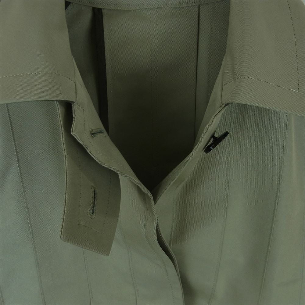 Sacai サカイ 23SS 23-06439 Cotton Gabardine Blouson コットン ギャバジン タック ジャケット グレー系 1【中古】