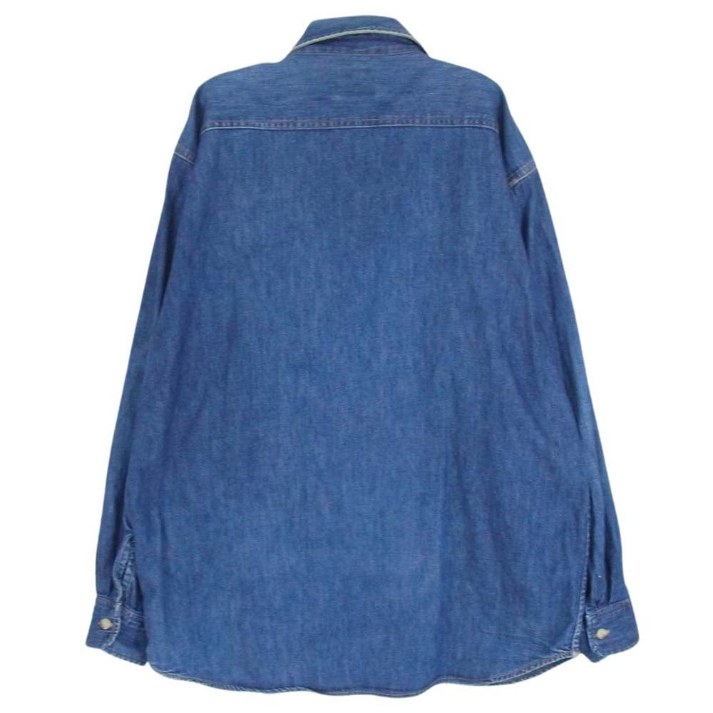 Levi's リーバイス 60613-51 ORANGE TAB 長袖 デニムシャツ インディゴブルー系 M【中古】