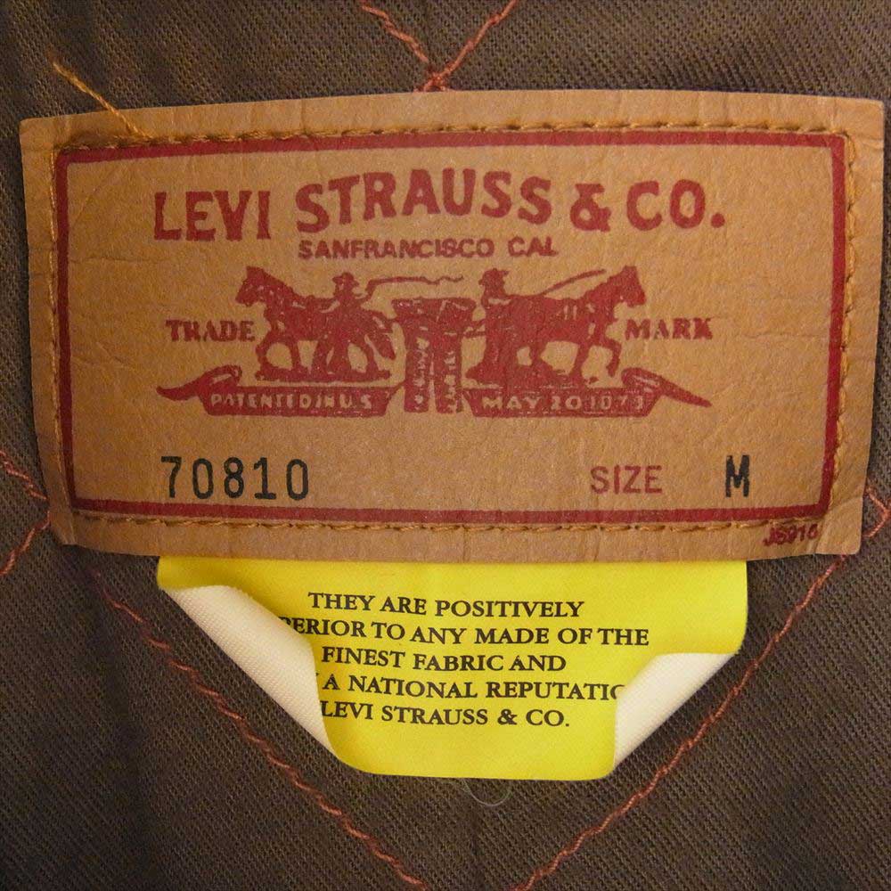 Levi's リーバイス 70810-46 襟ボア カバーオール ジャケット ベージュ系 M【中古】