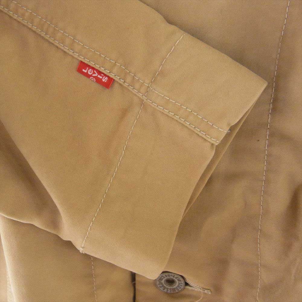 Levi's リーバイス 70810-46 襟ボア カバーオール ジャケット ベージュ系 M【中古】