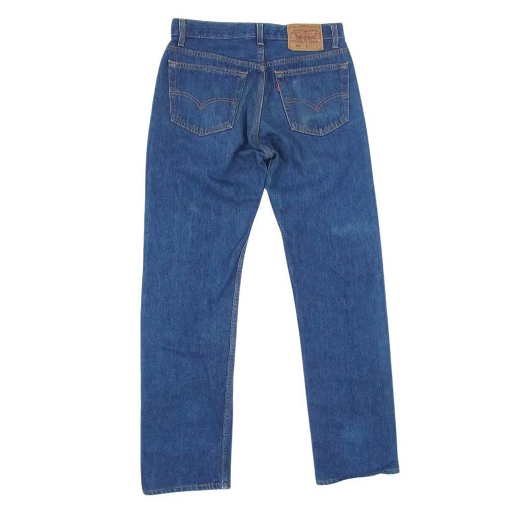 Levi's リーバイス 501-0115 USA製 501 ONE WASH ワンウォッシュ ボタンフライ ストレート デニム パンツ インディゴブルー系 31【中古】