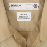 RADIALL ラディアル 10SS-SPOT-03 ロゴ刺繍 半袖 ワーク シャツ ベージュ系 S【中古】