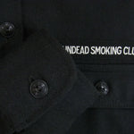 RADIALL ラディアル RAD-13AW-SH014 UNDEAD SMOKING CLUB ワーク 長袖 シャツ ジャケット ブラック系 S【中古】