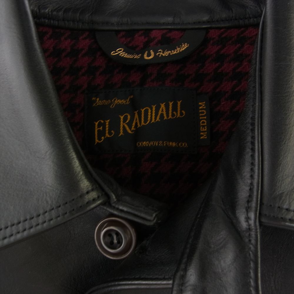 RADIALL ラディアル RAD-11SA-JK003 ホースハイド レザー カーコート