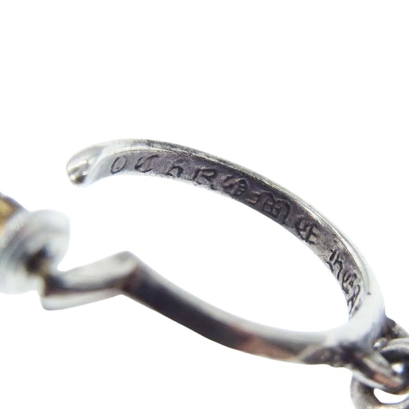 CHROME HEARTS クロムハーツ（原本無） No5 DAGGER #5 ダガーフープ ピアス シルバー系【中古】