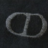 Dior ディオール 93E0015DH001 アイコンリバーシブル CD ロゴ シルク スカーフ ブラック系【中古】