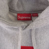 Supreme シュプリーム 20AW Cross Box Logo Hooded Sweatshirt クロス ボックスロゴ フーデッド スウェットシャツ パーカー 裏起毛 フーディー プルオーバー グレー系 M【中古】