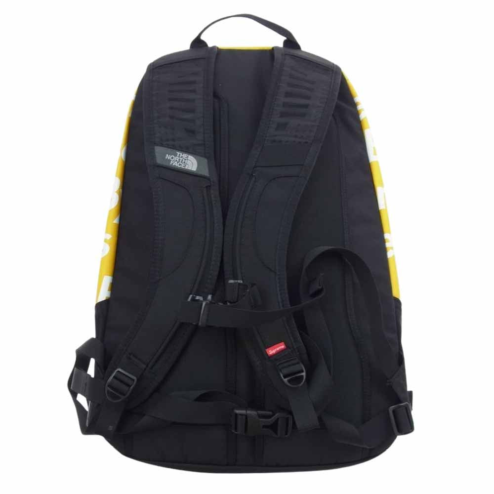 Supreme シュプリーム 15AW × The North Face Base Camp Crimp Backpack ザ ノース フェイス バイ エニー ミーンズ ベース キャンプ バックパック イエロー系【中古】