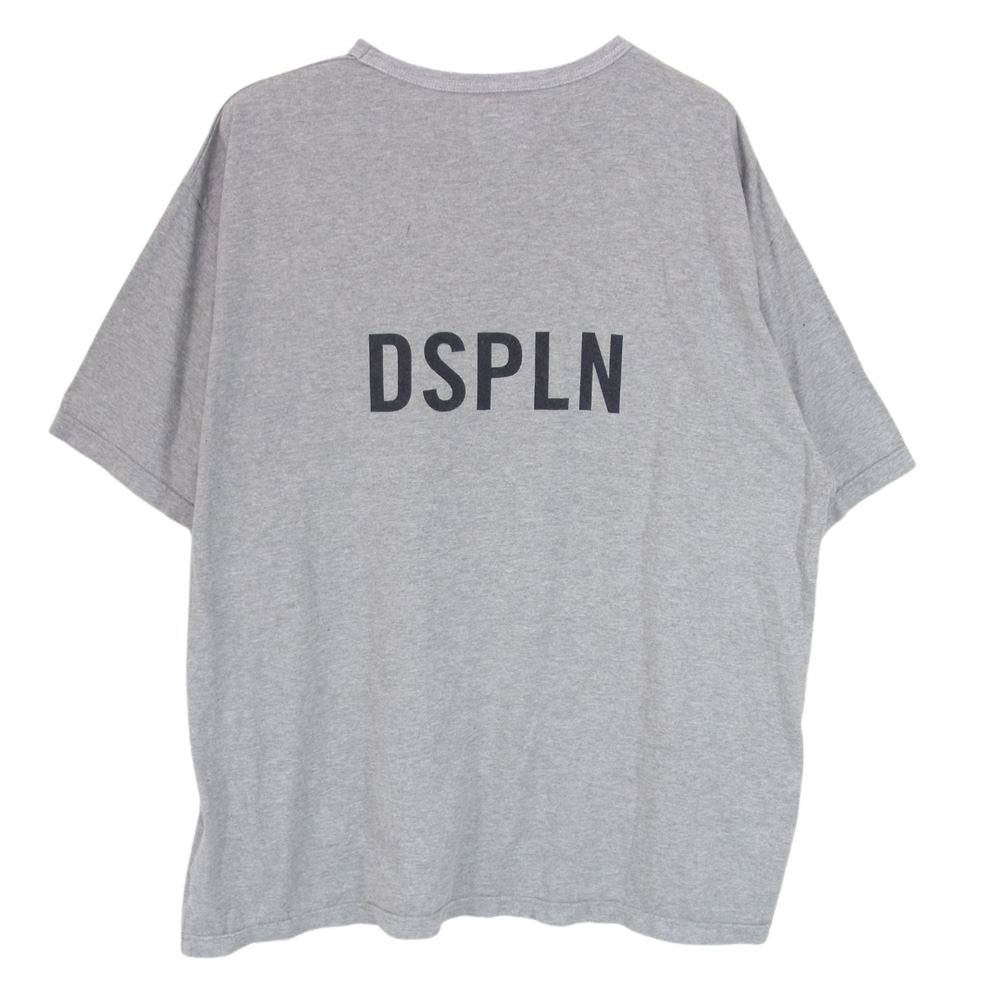 WTAPS ダブルタップス 21AW 212ATDT-CSM27 ACADEMY SS／COTTON アカデミー ロゴ プリント Tシャツ グレー系 X03【中古】